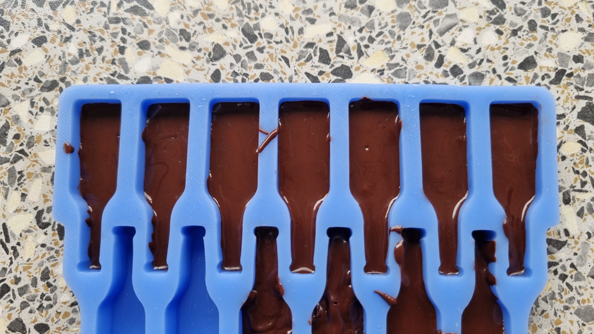 Flesjes ijs/chocolade vorm - Afbeelding 3